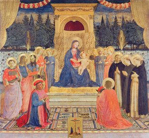 El retablo de San Marcos, c.1438-40 de Fra Angelico